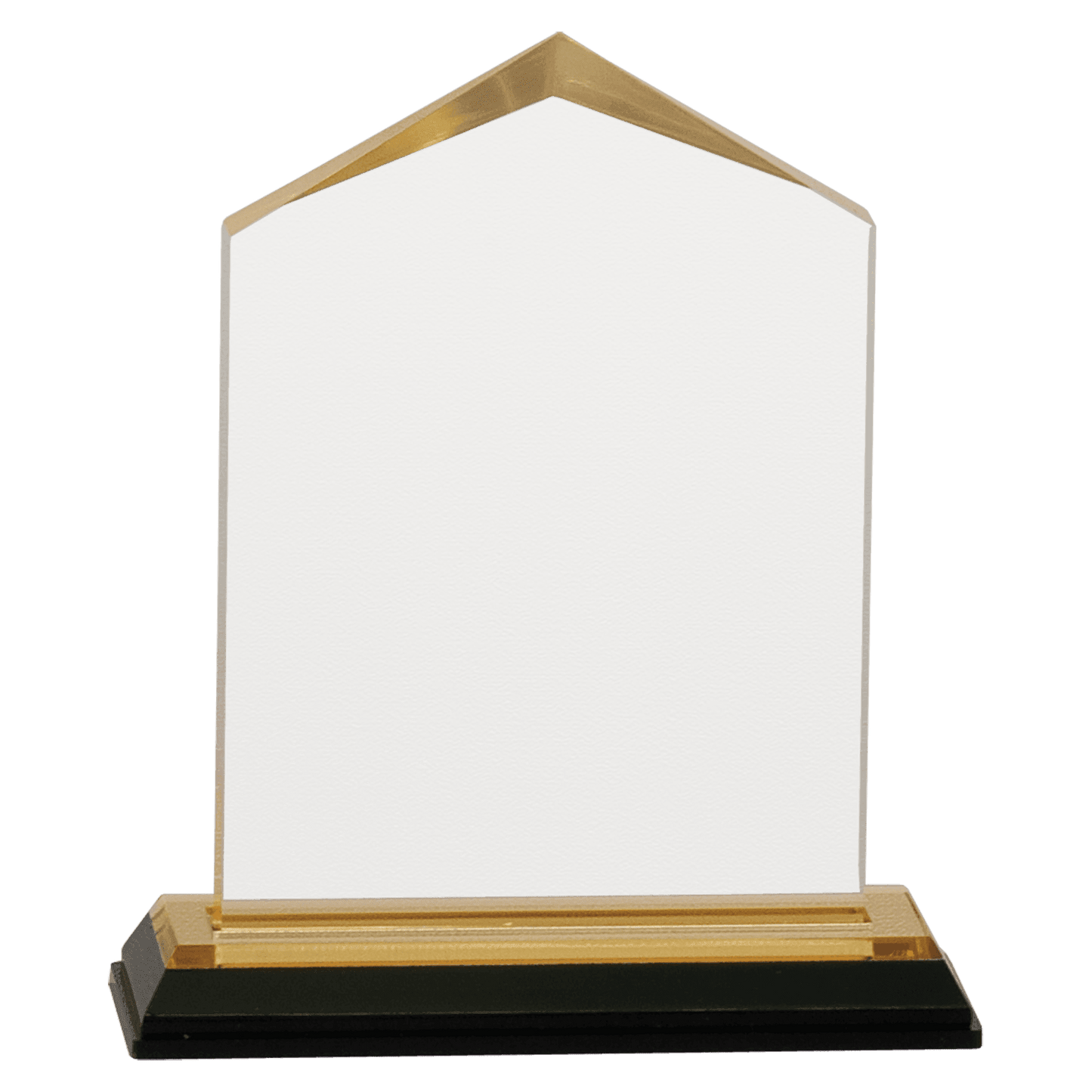 Gold 3 1/2" x 5 1/2" Jewel Impress Acrylic