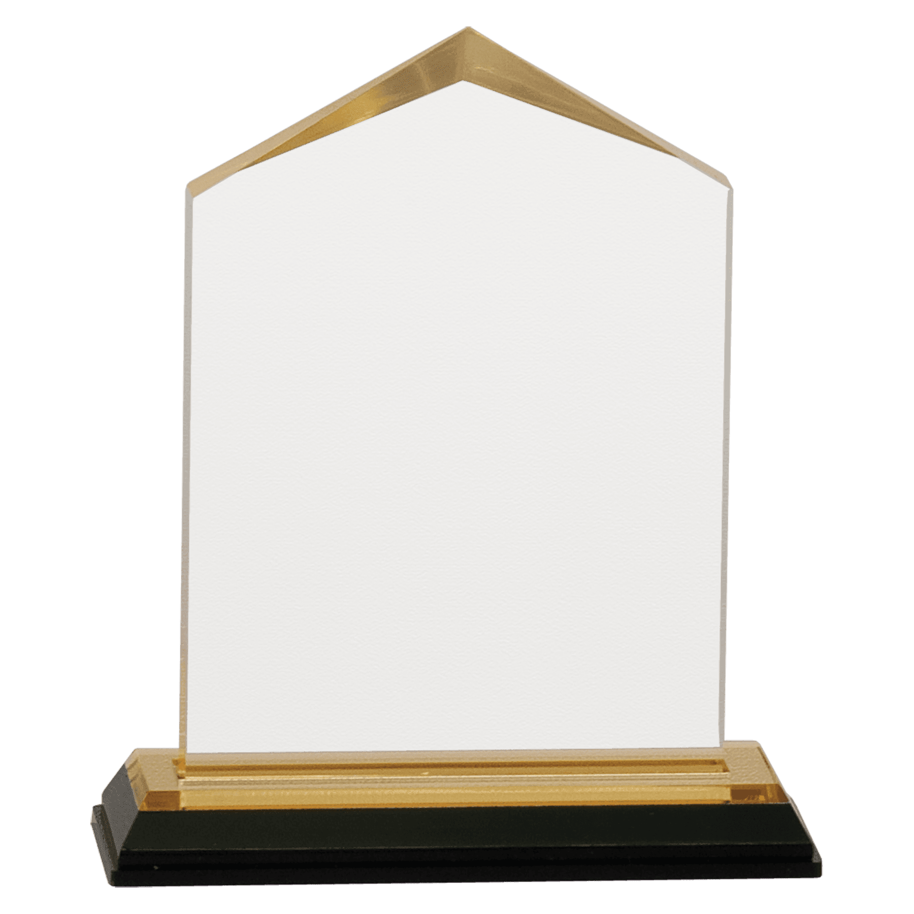 Gold 3 1/2" x 5 1/2" Jewel Impress Acrylic