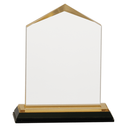 Gold 3 1/2" x 5 1/2" Jewel Impress Acrylic