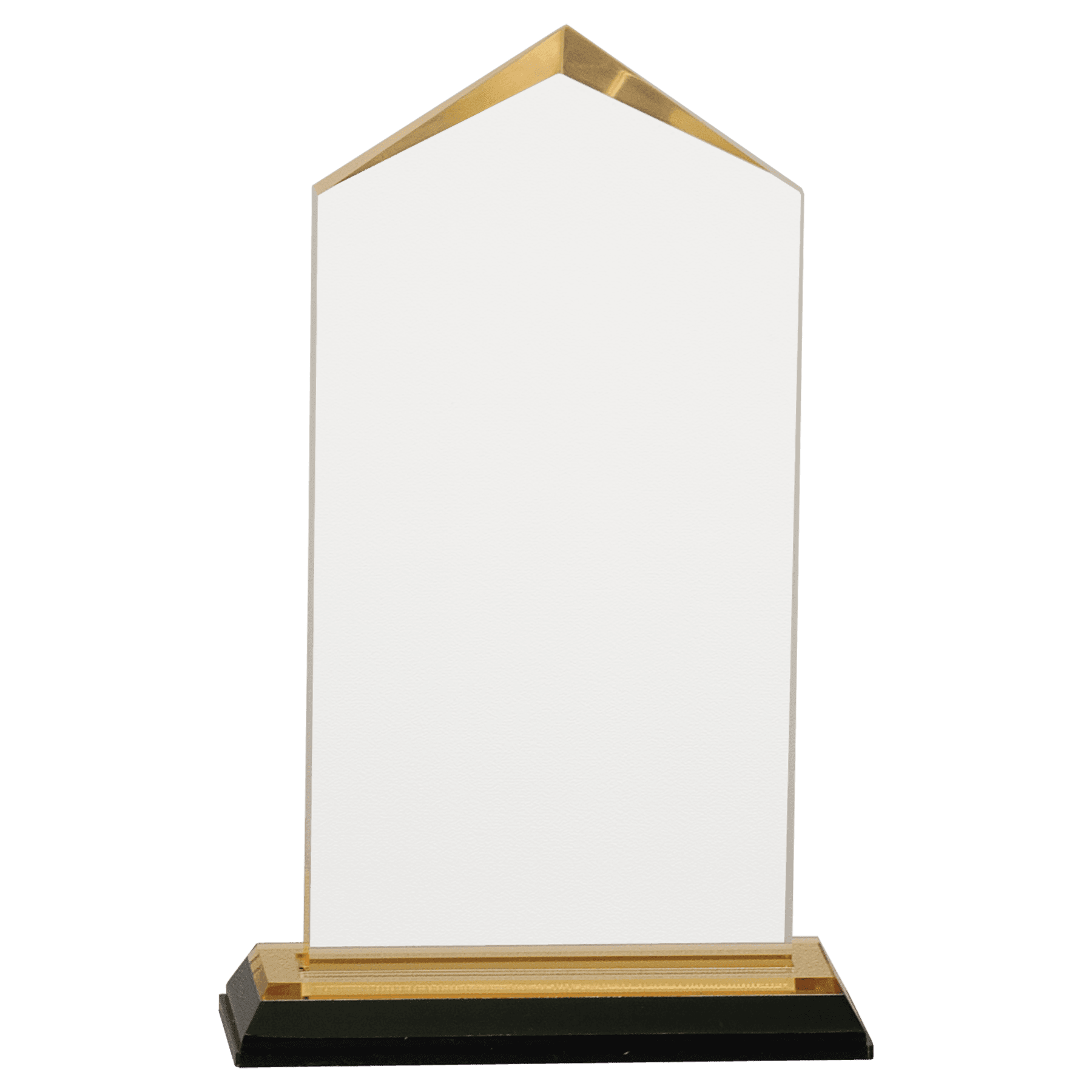 Gold 3 1/2" x 7 1/2" Jewel Impress Acrylic