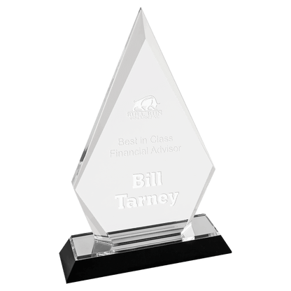 Silver 8" Arrow Point Impress Acrylic