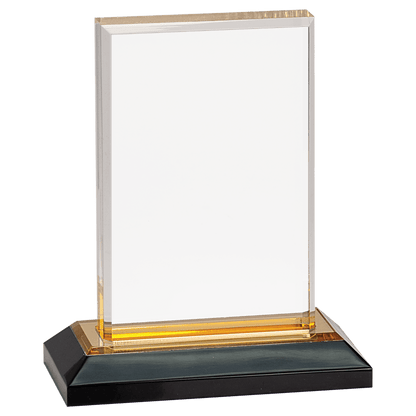 Gold 5" x 6" Beveled Impress Acrylic