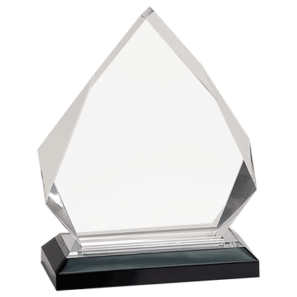 Silver 5 1/4" x 6 3/4" Diamond Impress Acrylic