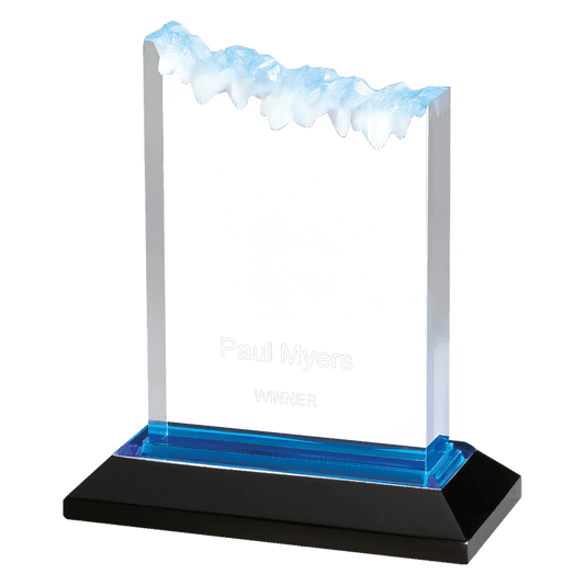 Blue 5" x 7" Impress Acrylic