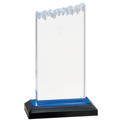 Blue 5" x 8" Frosted Impress Acrylic