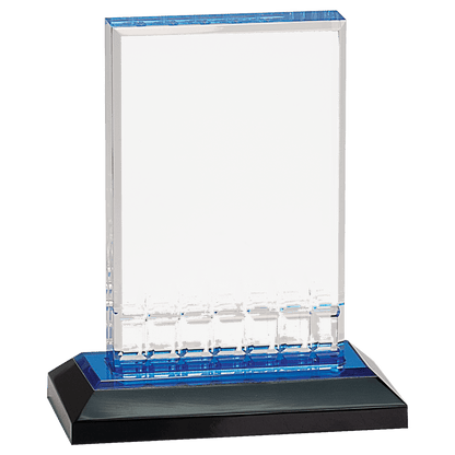 Blue 5" x 6" Mirage Impress Acrylic