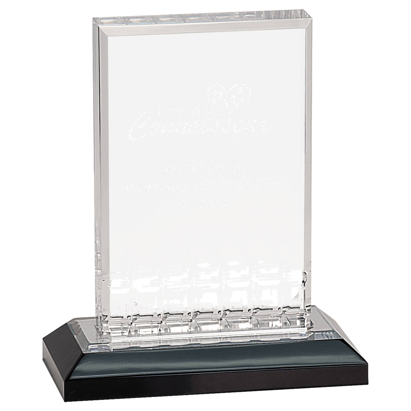 Silver 5" x 6" Mirage Impress Acrylic