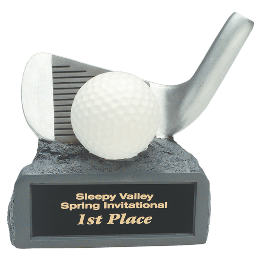 4 1/4" Color Golf Resin