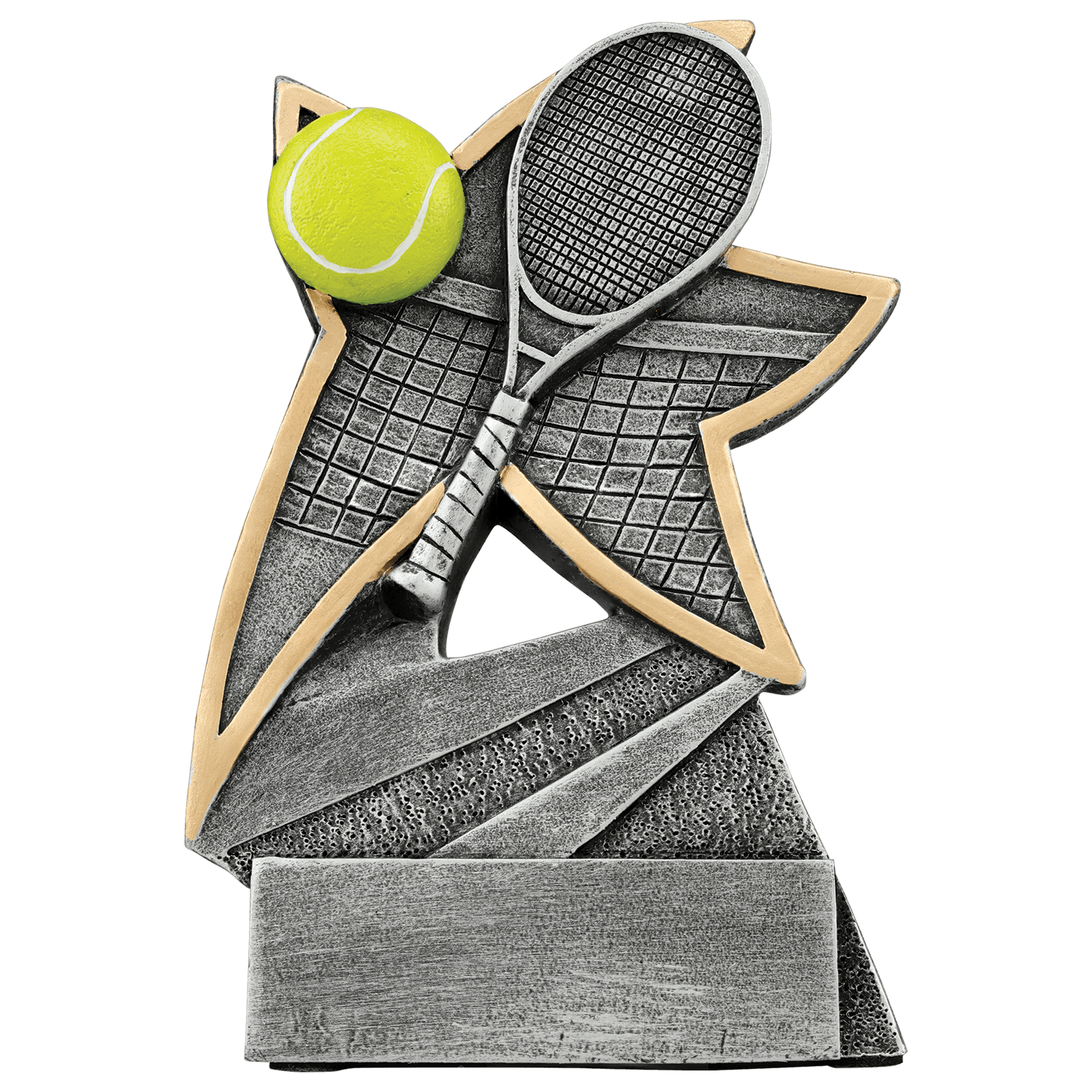 5 1/2" Tennis Jazz Star Resin