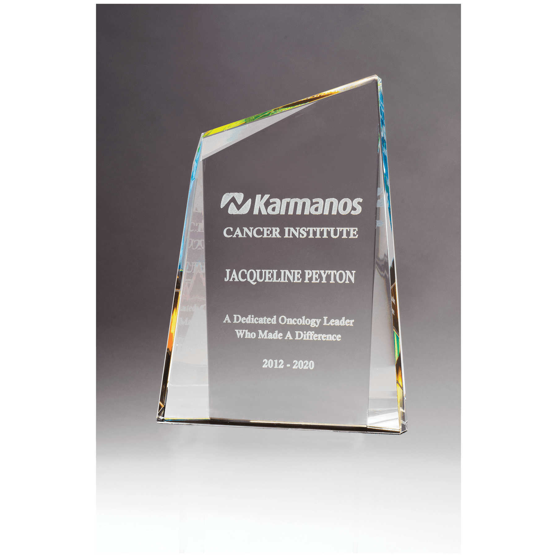 4 7/8" x 6 7/8" Zenith Series Crystal with Prism-Effect