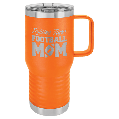 Orange Polar Camel 20 oz. Vacuum Insulated Travel Mug with Slider Lid