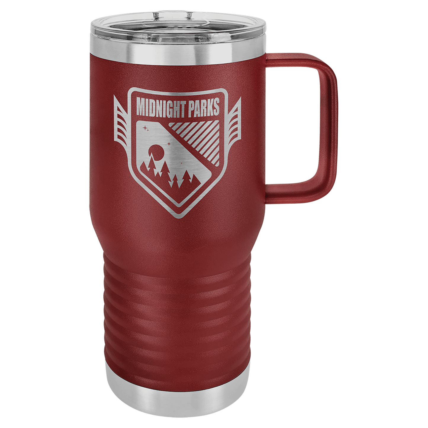 Maroon Polar Camel 20 oz. Vacuum Insulated Travel Mug with Slider Lid