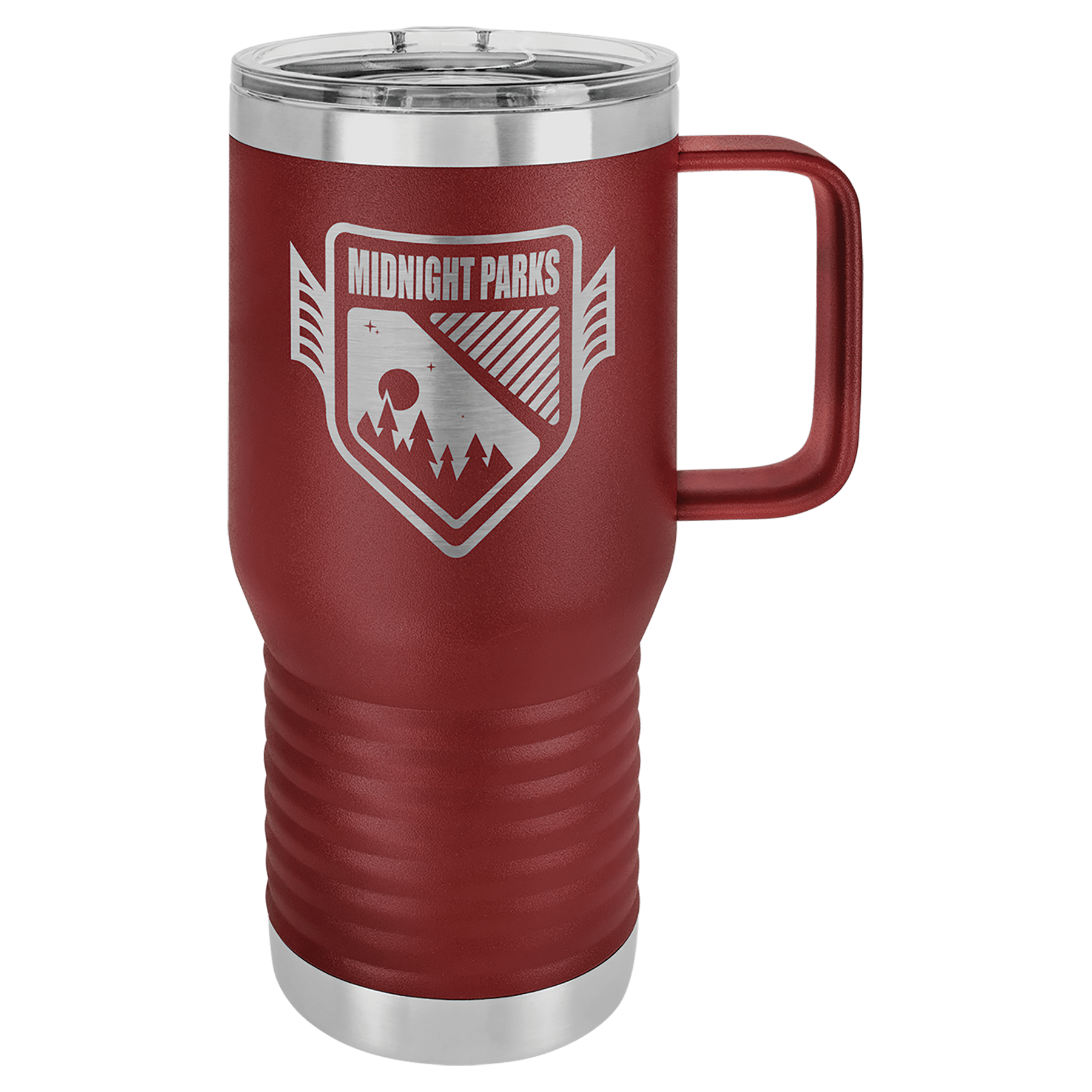Maroon Polar Camel 20 oz. Vacuum Insulated Travel Mug with Slider Lid