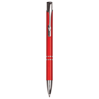 Red with Silver Trim Laserable Pen