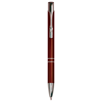 Burgundy with Silver Trim Laserable Pen