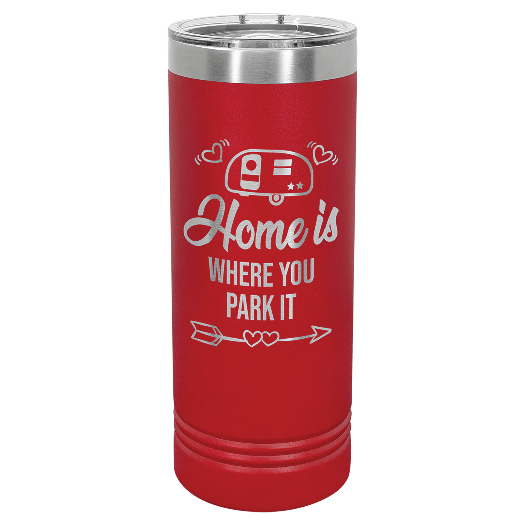 Red Polar Camel 22 oz. Skinny Tumbler with Slider Lid