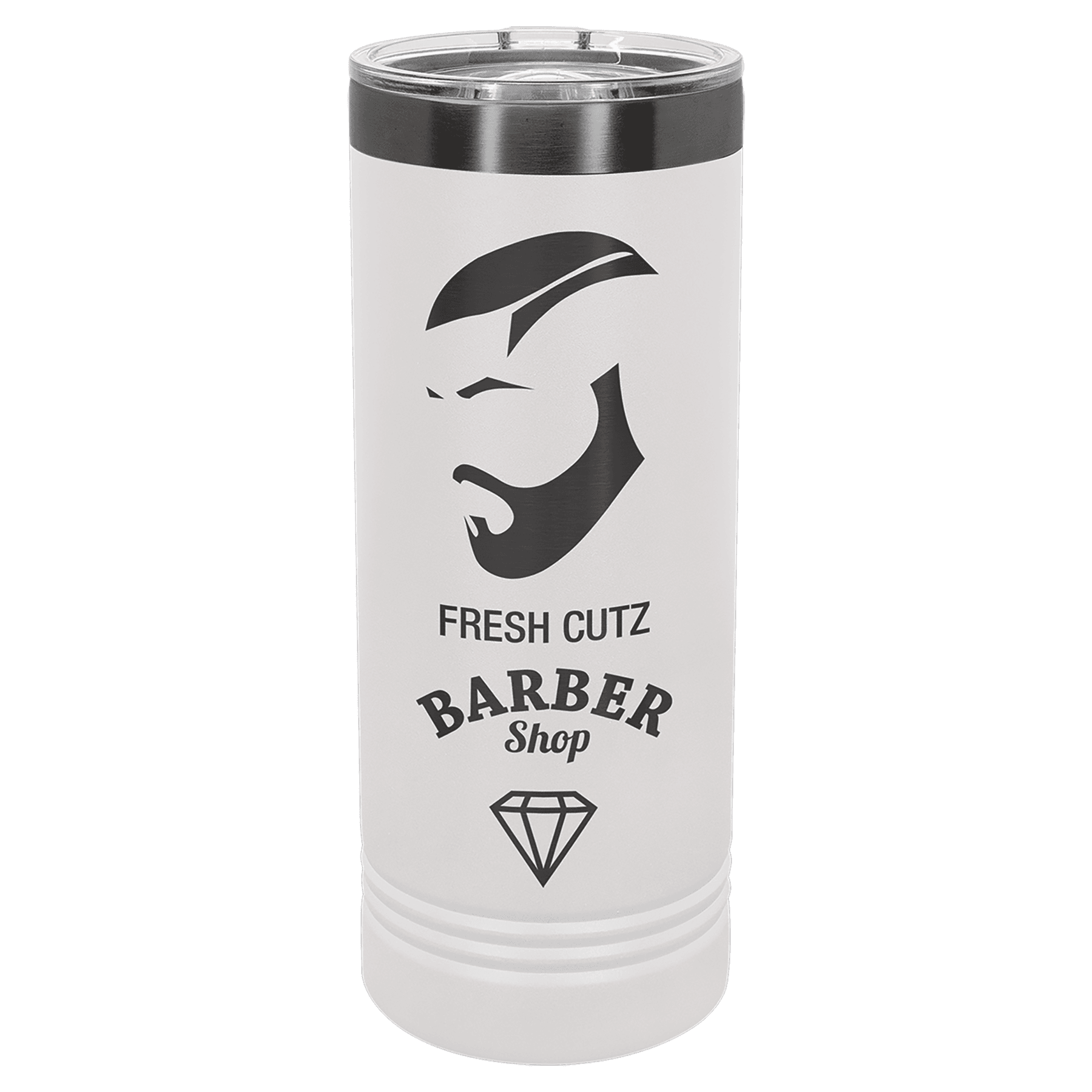 White Ghost Black Polar Camel 22 oz. Skinny Tumbler