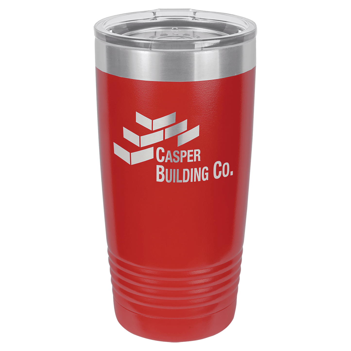 Red Polar Camel 20 oz. Ringneck Tumbler with Logo Lid