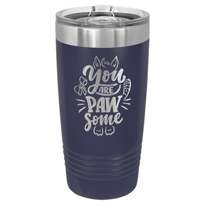 Navy Blue Polar Camel 20 oz. Ringneck Tumbler with Slider Lid