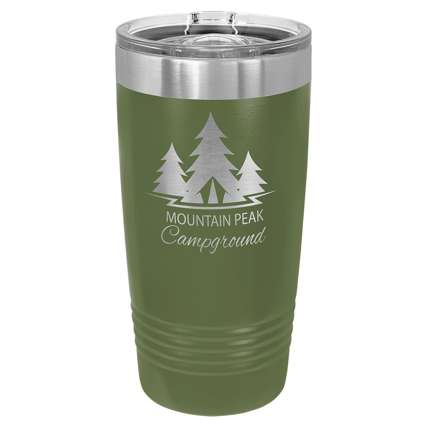 Green 2 Polar Camel 20 oz. Tumbler with Slider Lid