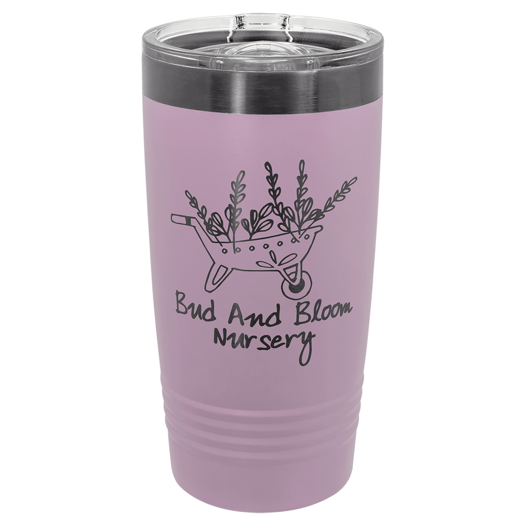 Moody Lilac Ghost Black Black Polar Camel 20 oz. ION-Plated Ringneck Tumbler with Slider Lid
