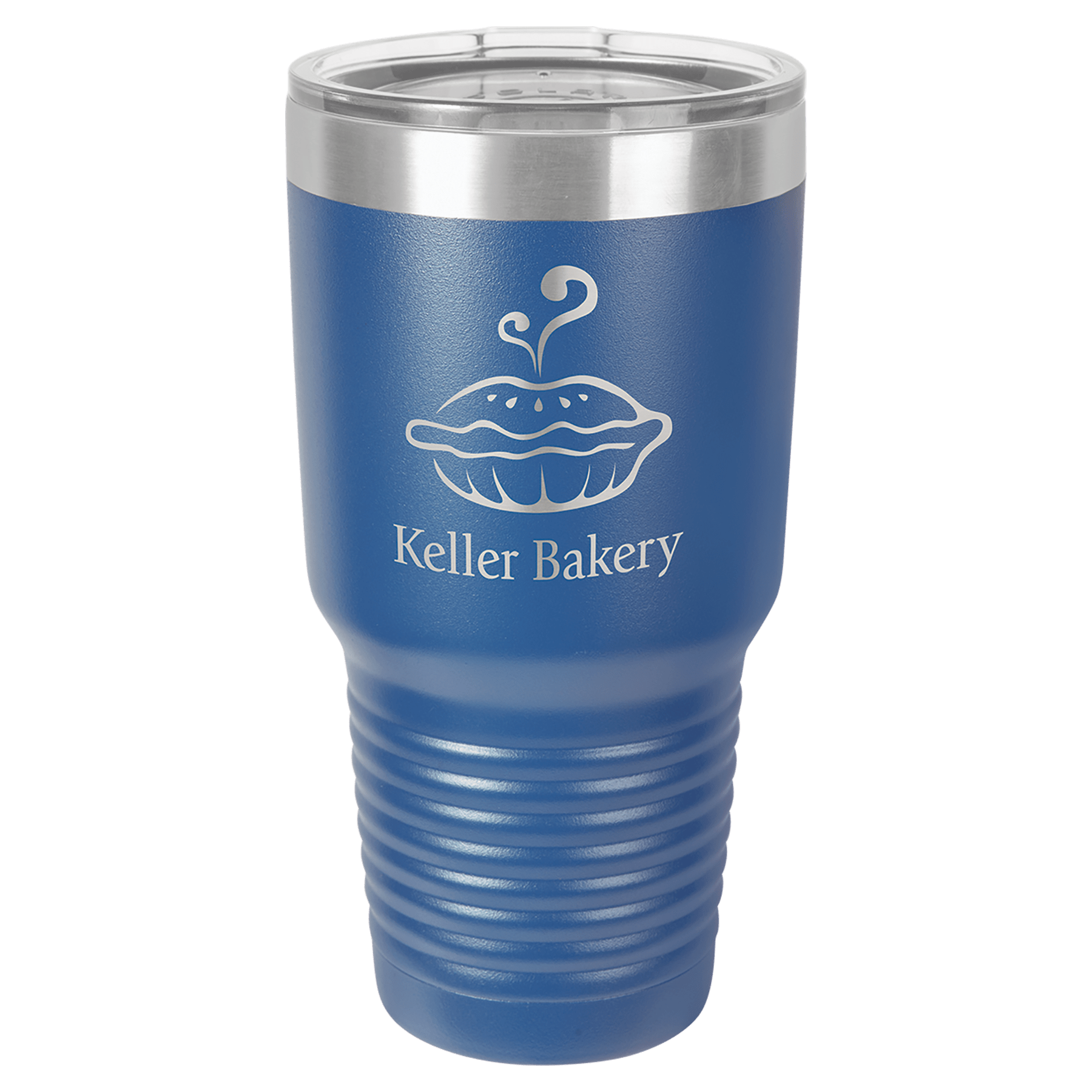 Royal Blue Polar Camel 30 oz. Ringneck Tumbler with Logo Lid