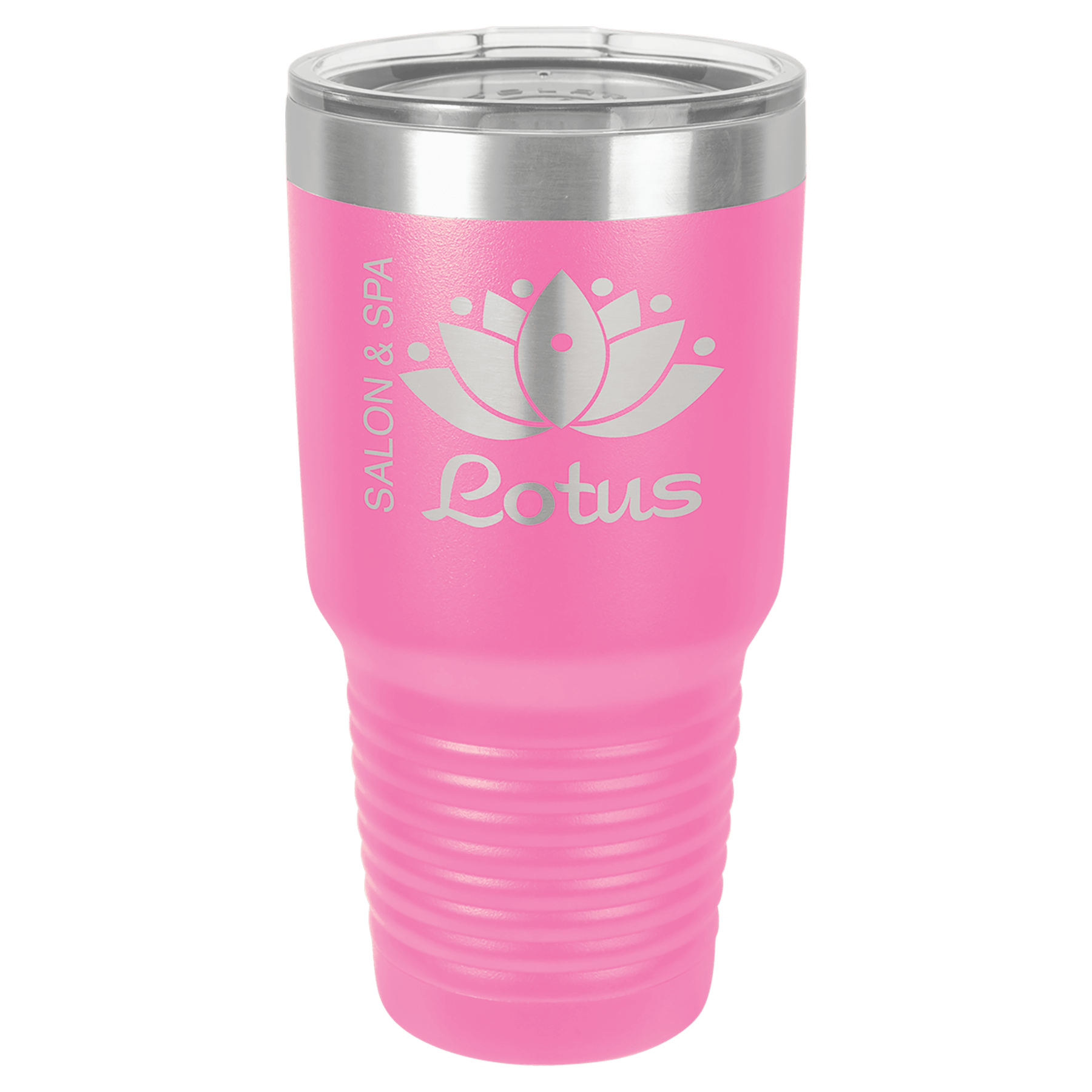 Pink Polar Camel 30 oz. Ringneck Tumbler with Logo Lid