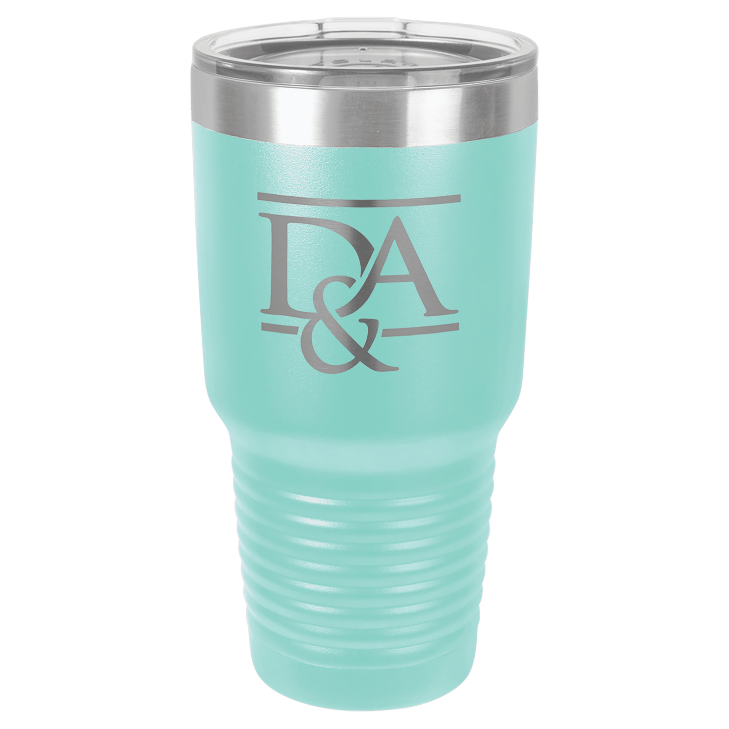 Teal Polar Camel 30 oz. Ringneck Tumbler with Logo Lid