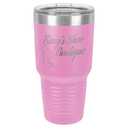 Light Purple Polar Camel 30 oz. Ringneck Tumbler with Logo Lid