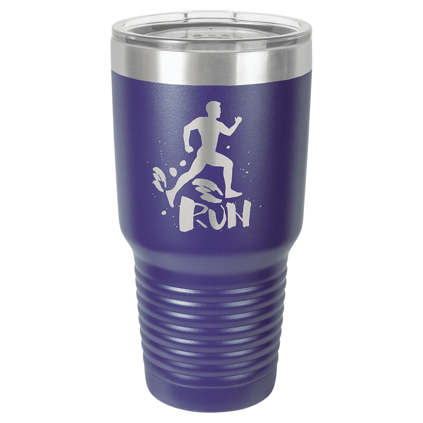 Purple Polar Camel 30 oz. Ringneck Tumbler with Logo Lid