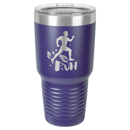 Purple Polar Camel 30 oz. Ringneck Tumbler with Logo Lid