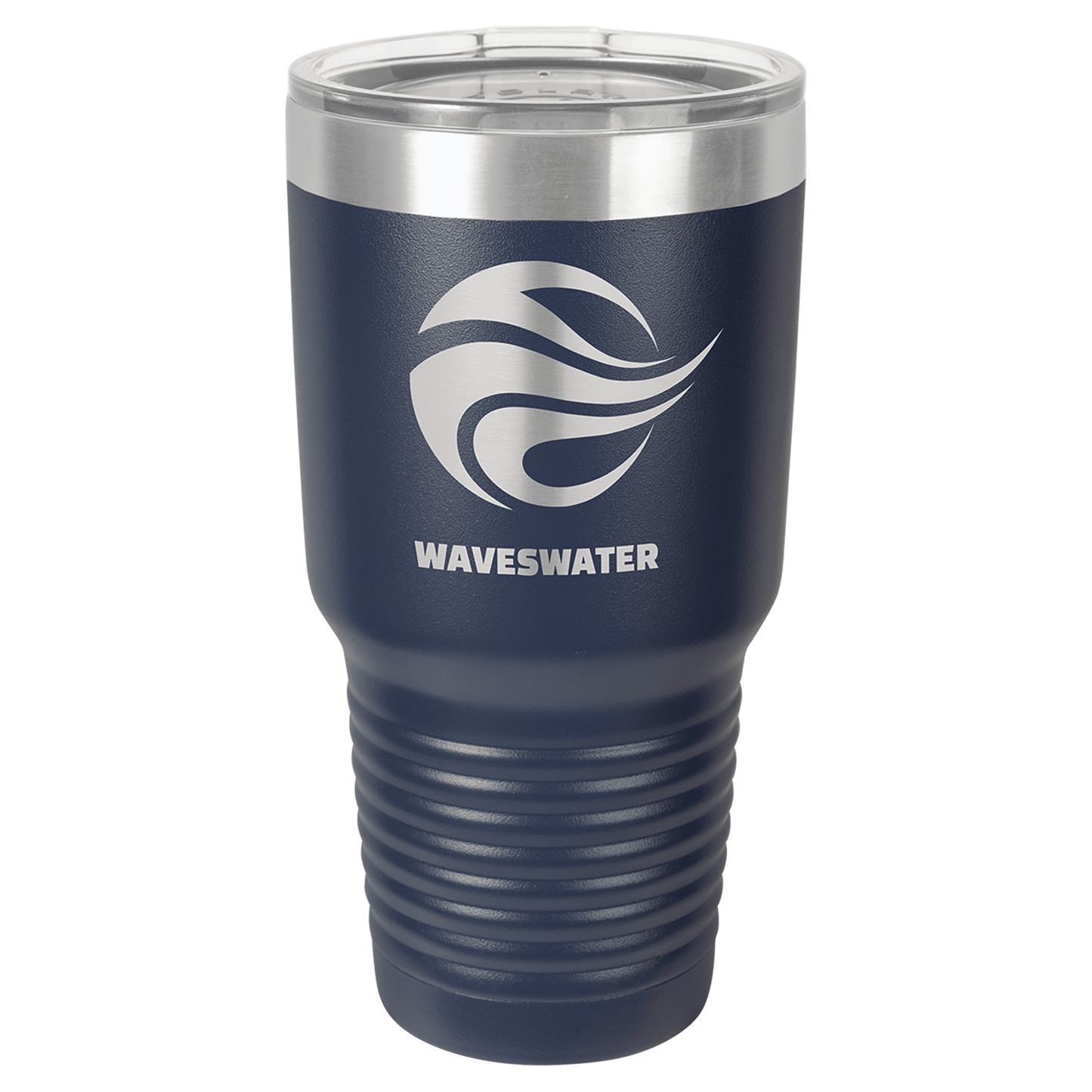 Navy Blue Polar Camel 30 oz. Ringneck Tumbler with Logo Lid