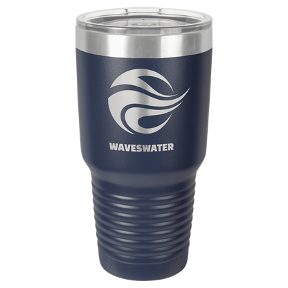 Navy Blue Polar Camel 30 oz. Ringneck Tumbler with Logo Lid