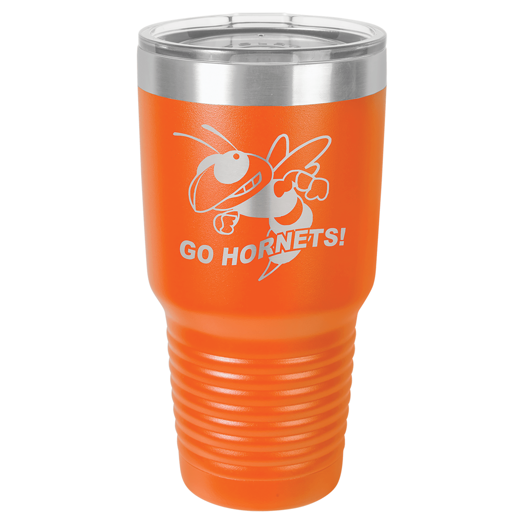 Orange Polar Camel 30 oz. Ringneck Tumbler with Logo Lid