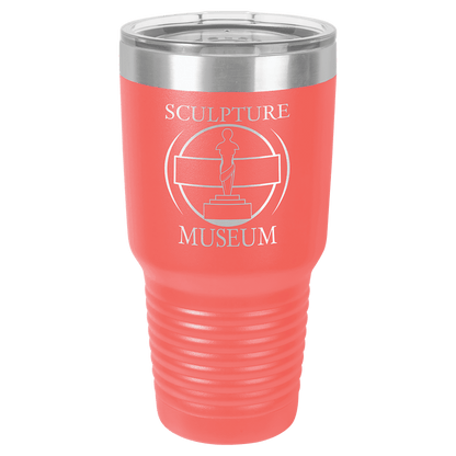 Coral Polar Camel 30 oz. Ringneck Tumbler with Logo Lid