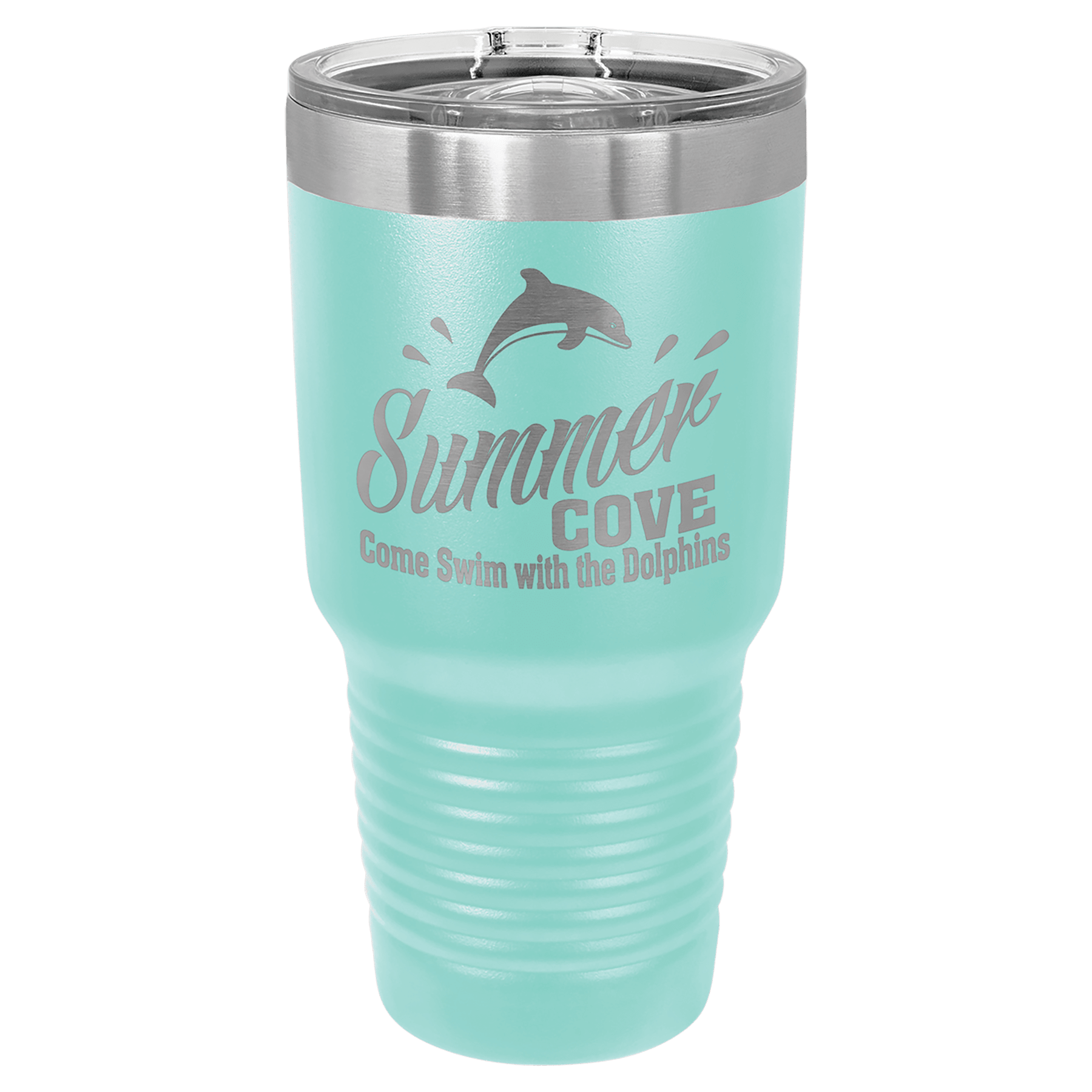 Teal Polar Camel 30 oz. Ringneck Tumbler with Slider Lid