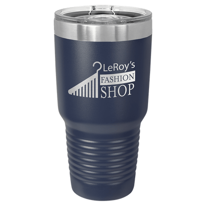 Navy Blue Polar Camel 30 oz. Ringneck Tumbler with Slider Lid