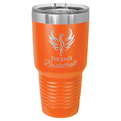 Orange Polar Camel 30 oz. Ringneck Tumbler with Slider Lid