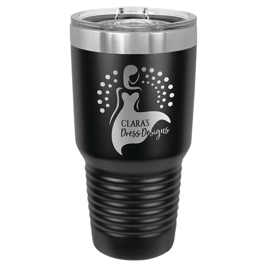 Black Polar Camel 30 oz. Ringneck Tumbler with Slider Lid