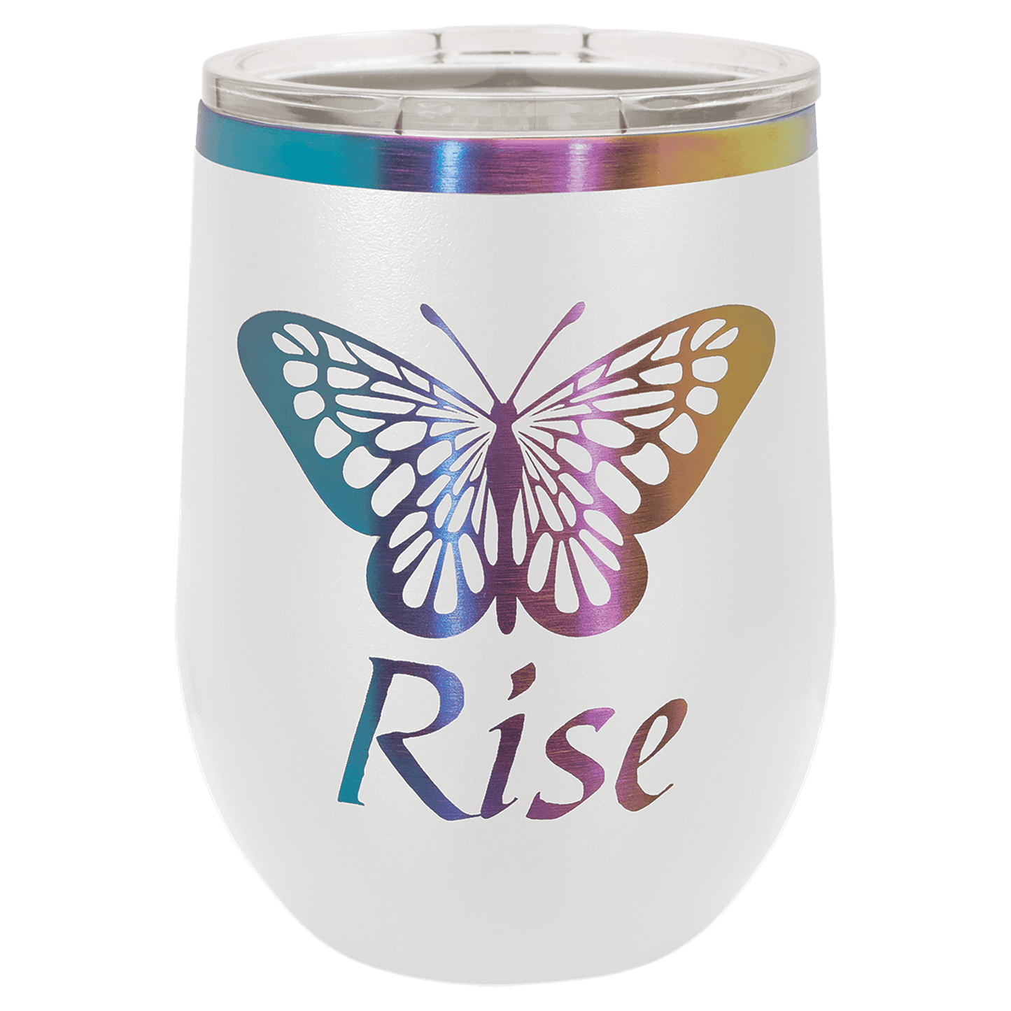 White Prism Polar Camel 12 oz. Stemless Wine Tumbler