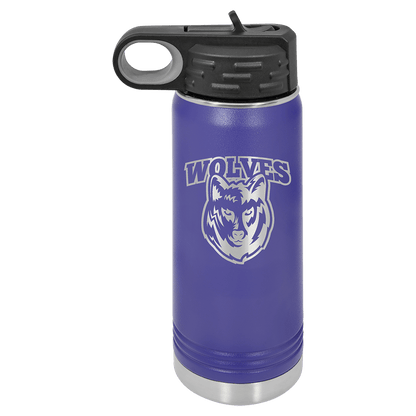 Purple Polar Camel 20 oz. Water Bottle