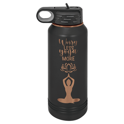 Black Rose Gold Polar Camel 32 oz. Water Bottle