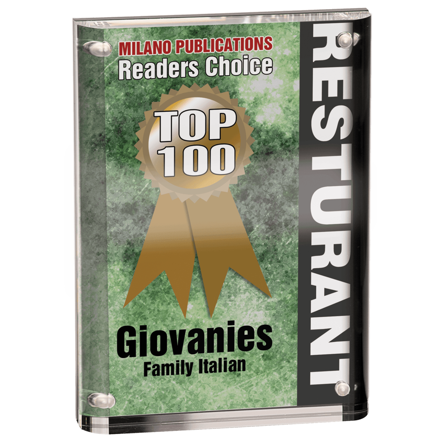 5" x 7" Magnetic Acrylic Award