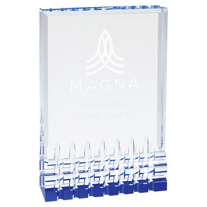 Blue 5" x 7" Mirage Acrylic