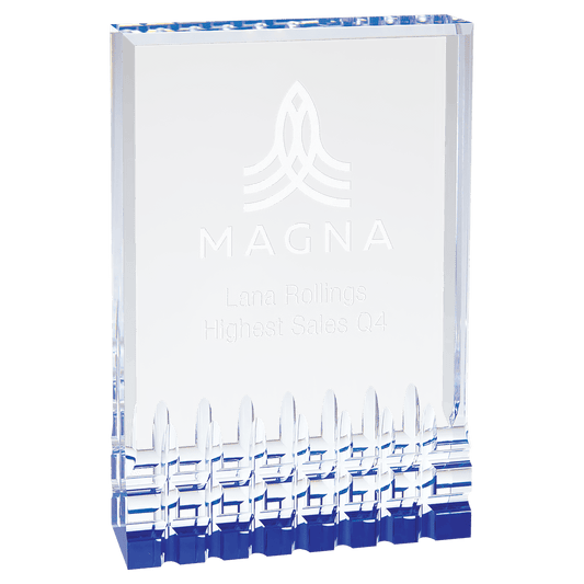 Blue 5" x 7" Mirage Acrylic