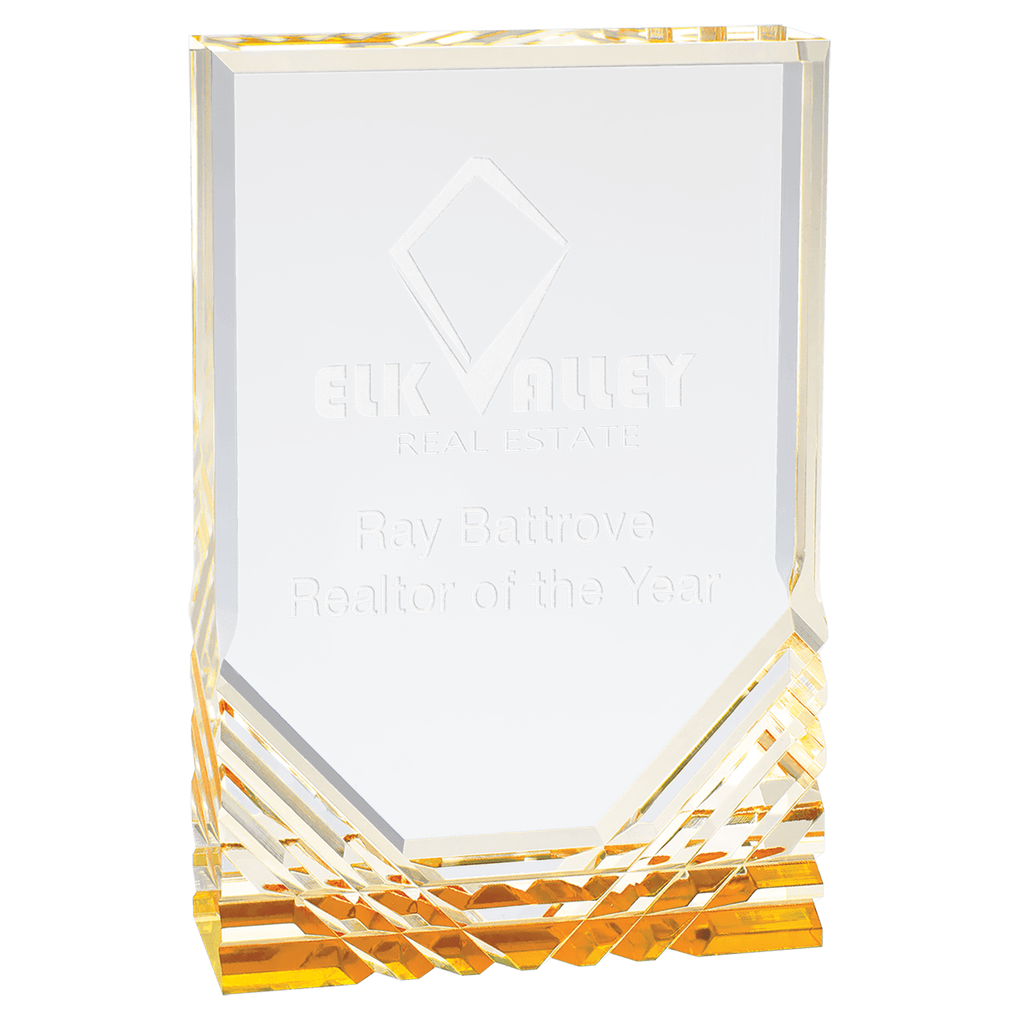 Gold 5" x 7" Jewel Mirage Acrylic