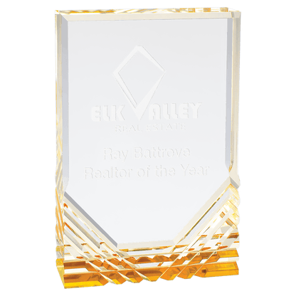 Gold 5" x 7" Jewel Mirage Acrylic