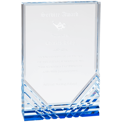 Blue 6" x 8" Jewel Mirage Acrylic