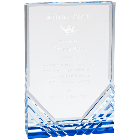 Blue 6" x 8" Jewel Mirage Acrylic