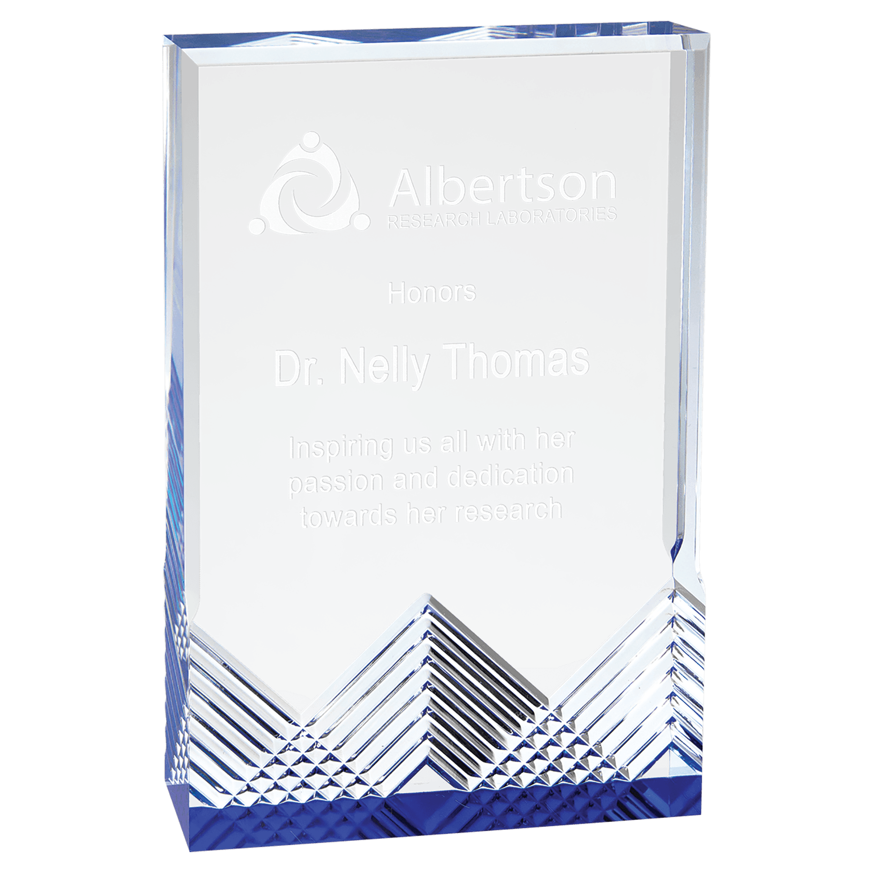 Blue 5" x 7" Apex Mirage Acrylic